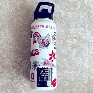 Brand New The Memory Company Ohio State 34 Oz Stainless Steel Water Bottle
